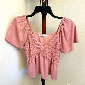 NWT Altar’d state pink blouse in size small